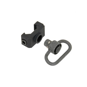 Push Button Sling Swivel Mount - Black [Castellan]